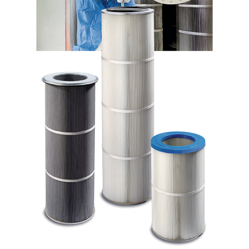 Powder coating Filter Cartridges Dia 327 mm