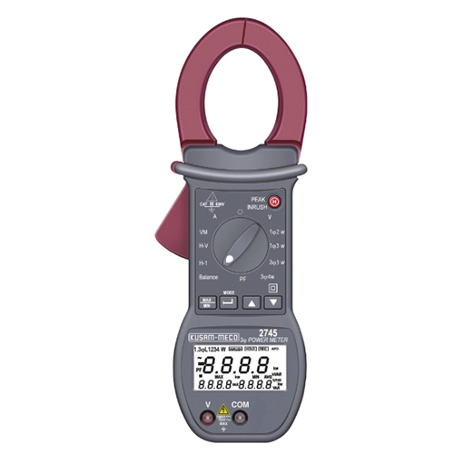Model 2745 3 Phase TRMS Power Clamp Meter With Harmonics Level & Inrush Current Measurement