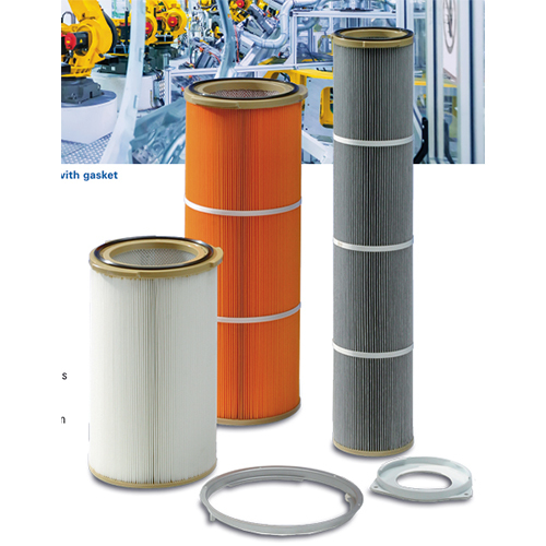Separation of welding smoke Filter Cartridges Dia 153 , 216 , 330 mm (Ecotex)