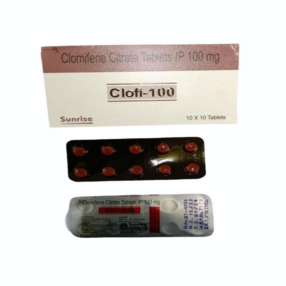 100mg Clomifene Tablets Ip - Drug Type: General Medicines