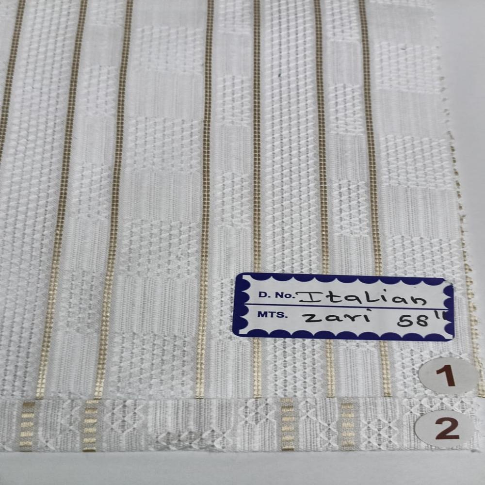 POLYCOTTON ZARI FABRIC 58