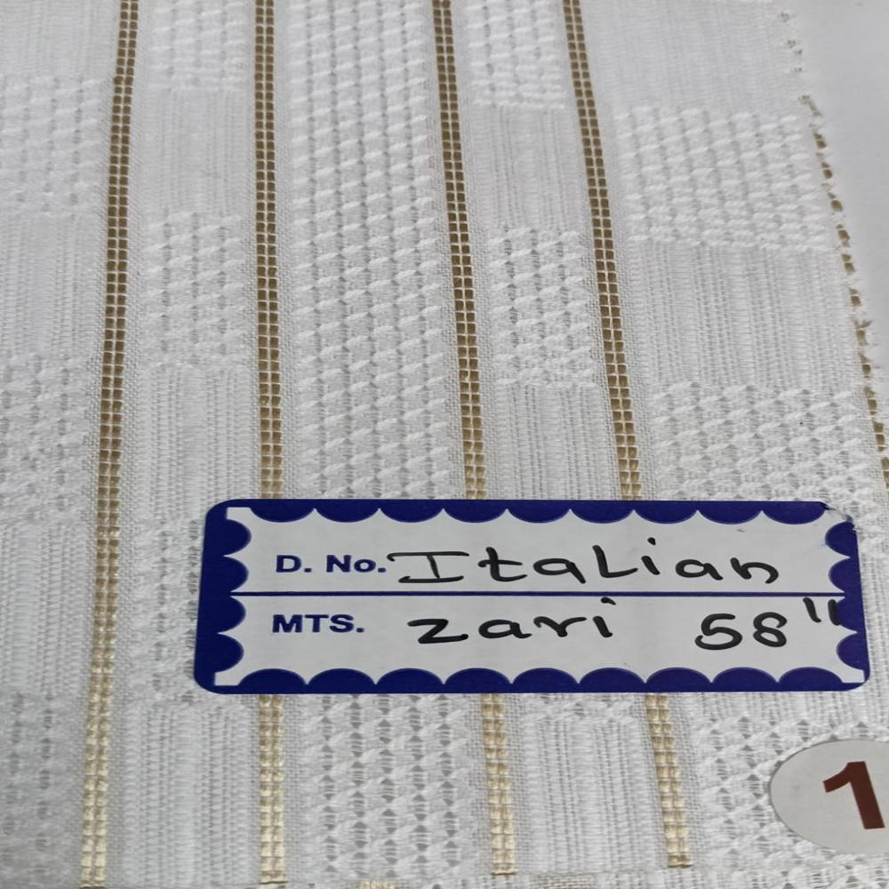 POLYCOTTON ZARI FABRIC 58