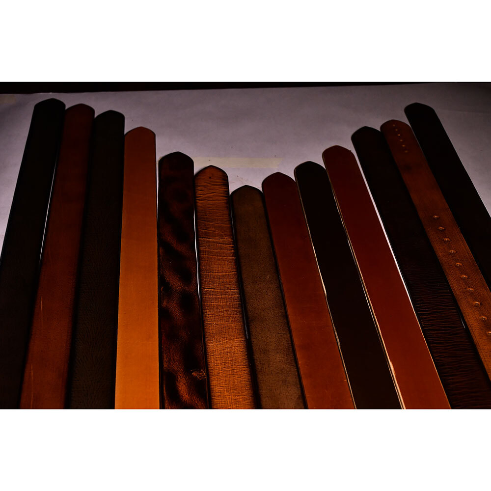 Hand Makeing Print Belt - Belt Material: Genuine Leather