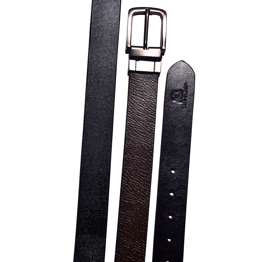 Face To Face Belt - Belt Material: Genuine Leather