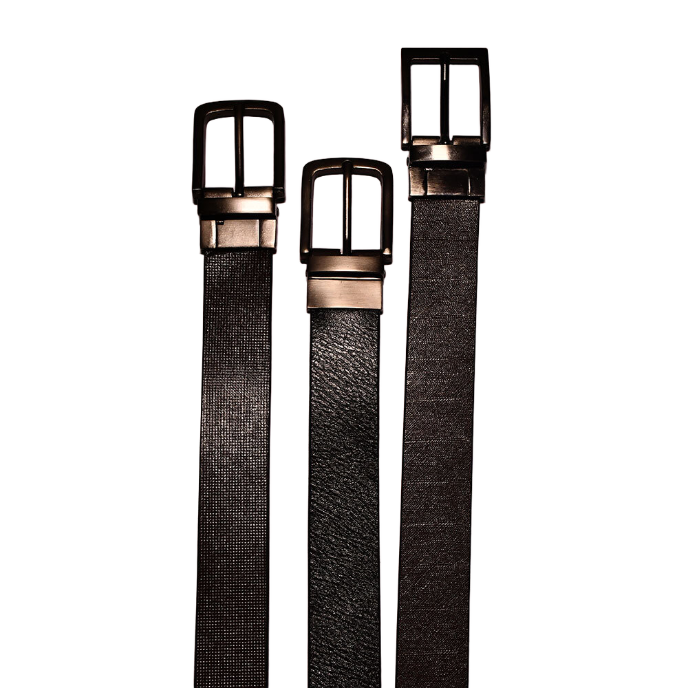 Face To Face Belt - Belt Material: Genuine Leather