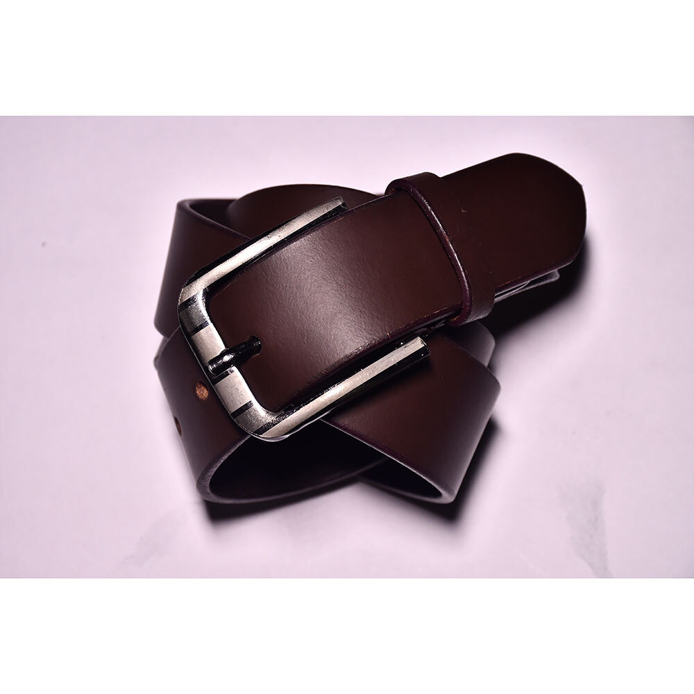 Smooth Belt - Belt Material: Genuine Leather