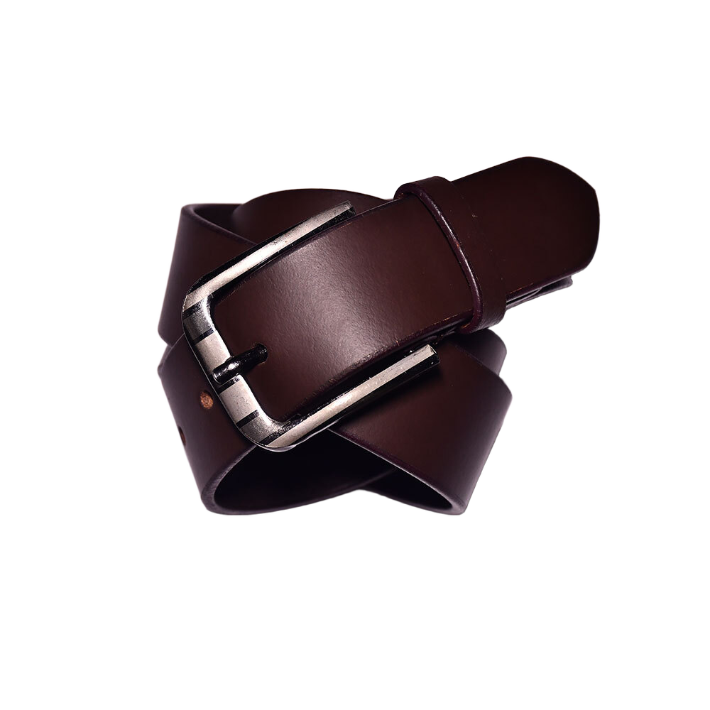 Smooth Belt - Belt Material: Genuine Leather