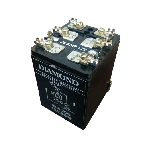 Dual Source Apfc Relays - Color: Black