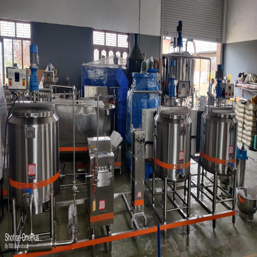 ICE CREAM PROCESSING PLANT