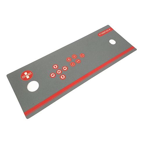 Die-Cut Polycarbonatepolyester Graphic Overlay