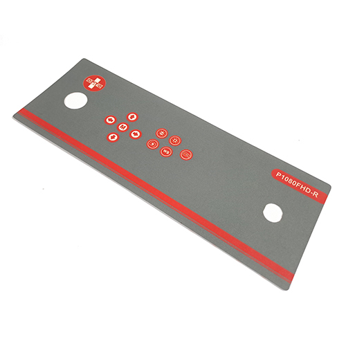 Die-cut Polycarbonatepolyester Graphic Overlay