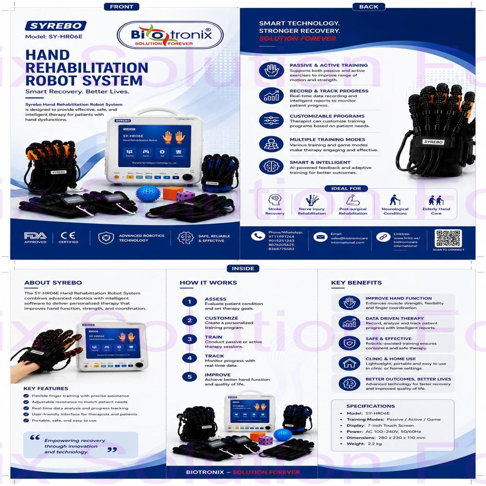 Clinical Hand Rehabilitation Glove with Interactive Training
