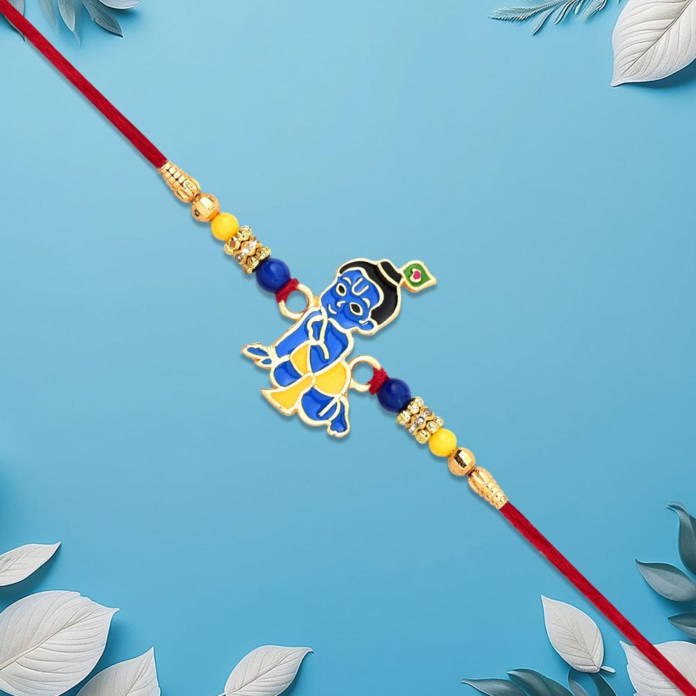 Bal Krishna Kids Rakhi Cute & Divine Raksha Bandhan Gift