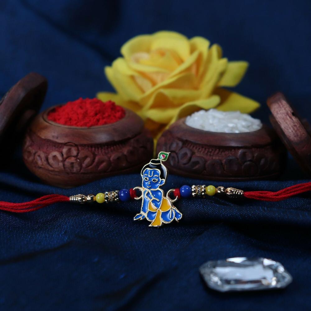 Bal Krishna Kids Rakhi Cute & Divine Raksha Bandhan Gift