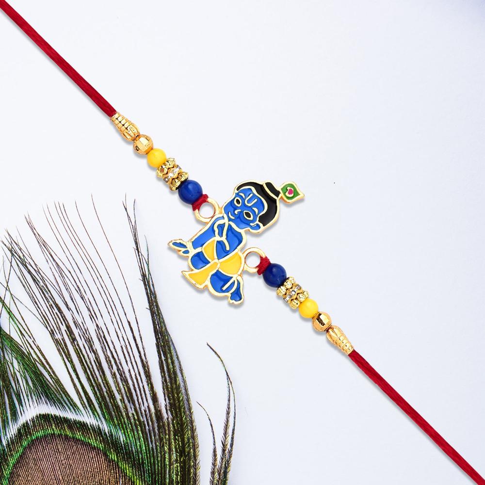 Bal Krishna Kids Rakhi Cute & Divine Raksha Bandhan Gift