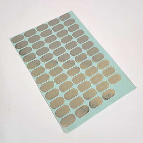Metallic Foil Decal Sheet - Color: Multicolor