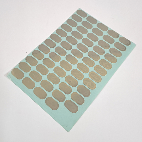Metallic Foil Decal Sheet - Color: Multicolor
