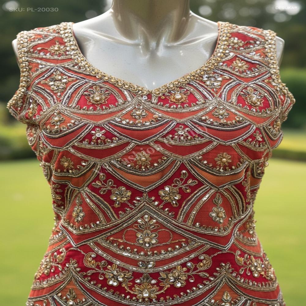 PL-20030_Pure Chinnon Silk Palazzo Suit