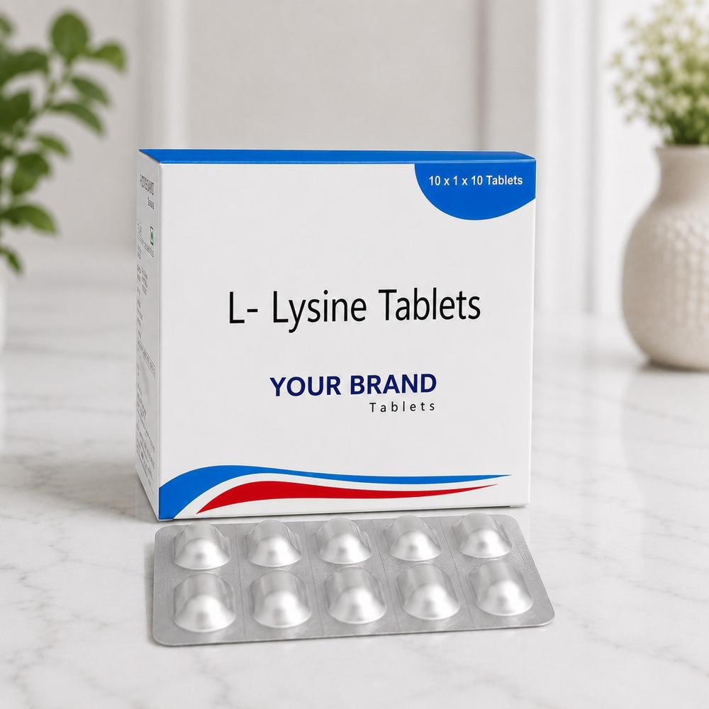 L Lysine Tablets - Cissus Quadrangularis Extract 750mg, Bromelain 50mg, L-lysine 20mg | Vegan-friendly, No Artificial Colors Or Preservatives, 18-month Shelf Life