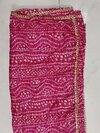 Bandhani silk dupatta