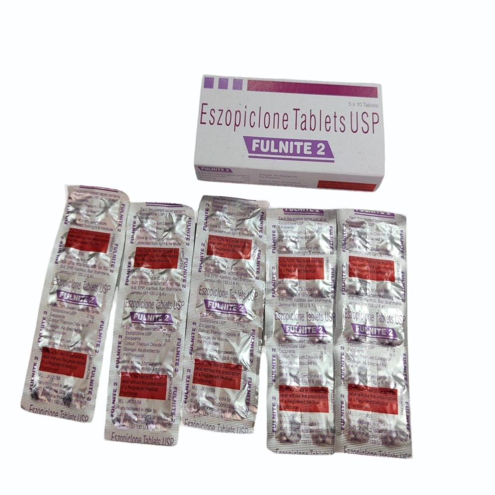 Eszopiclone Tablets - Drug Type: General Medicines