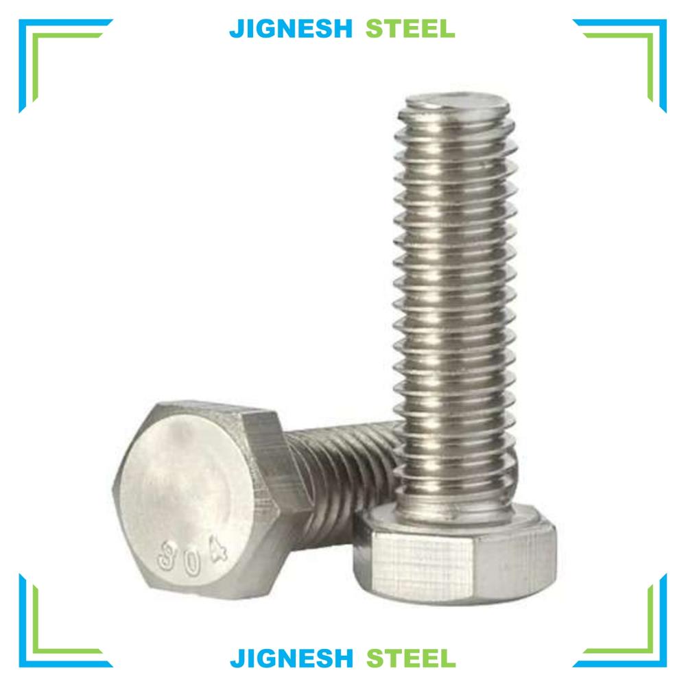 Stainless Steel 304 Hex Head Bolt