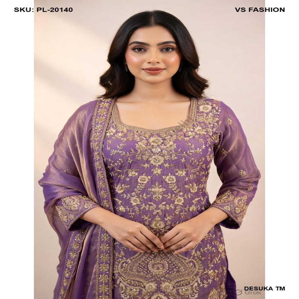 PL-20140 Zardosi Work Salwar Suit