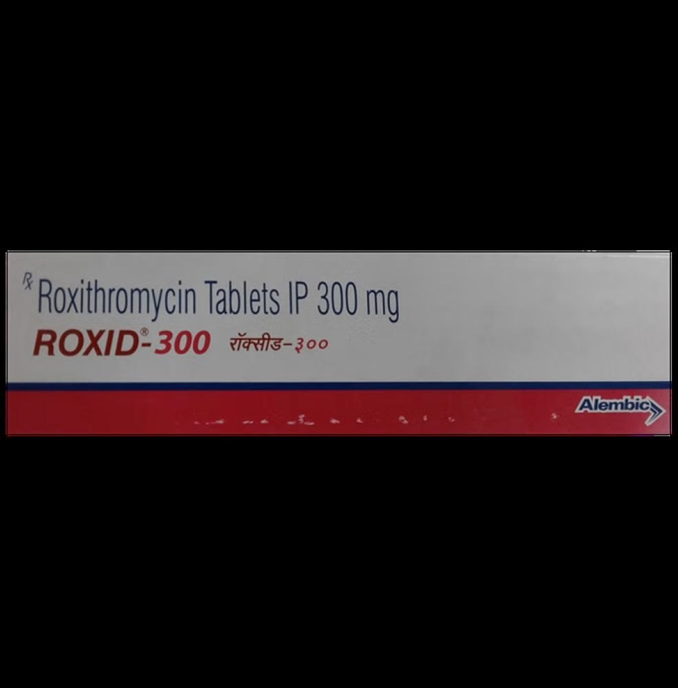 Roxid 300mg Roxithromycin Tablets - Drug Type: General Medicines
