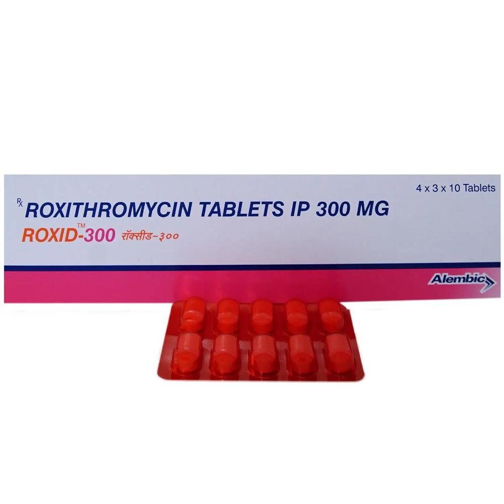 Roxid 300mg Roxithromycin Tablets - Drug Type: General Medicines