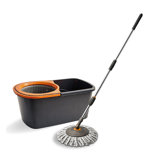 KLYNTEC Bucket Mop-102(P) KLYNTEC- SPIN MOP BUCKET SET - PLASTIC BASKET