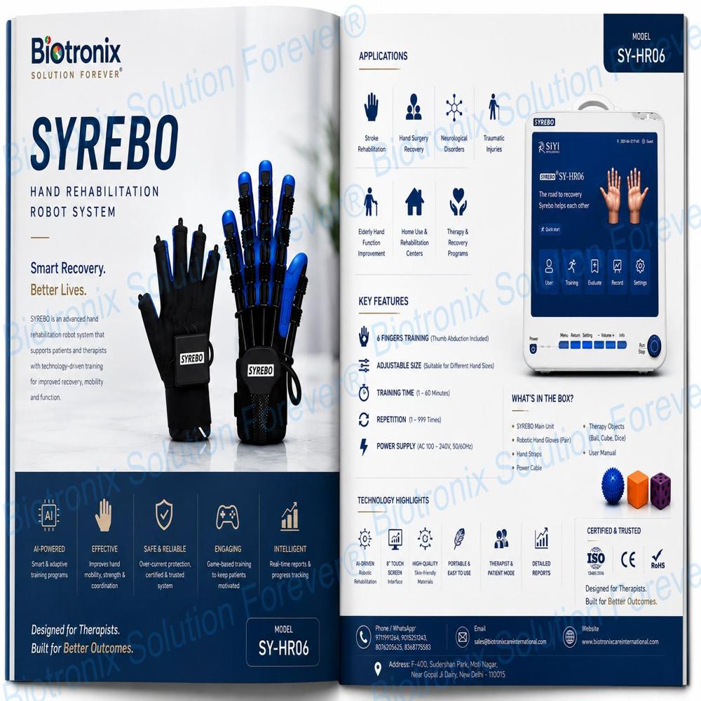 Smart Robotic Glove for Finger and Hand Mobility Training