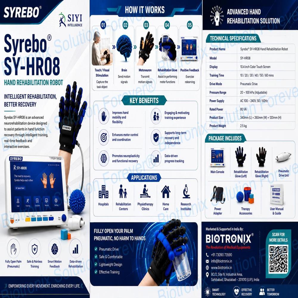 Smart Robotic Glove for Finger and Hand Mobility Training