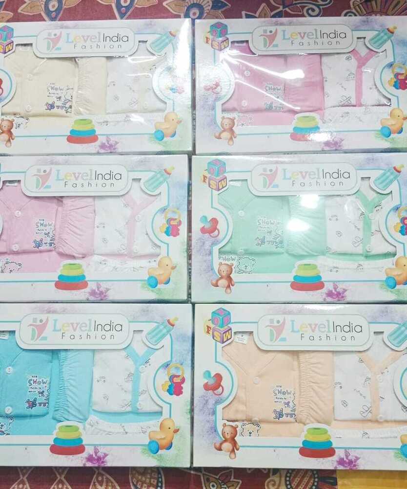 New Born Baby Clothing Set Of 4 Pcs
