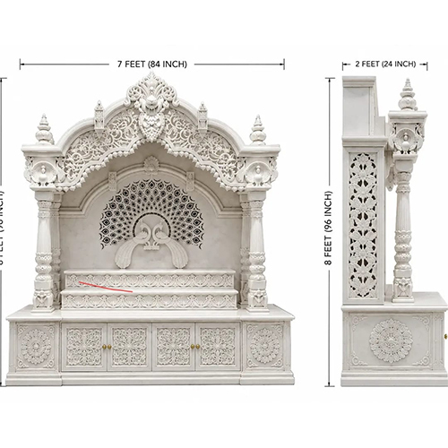 Marble home temple