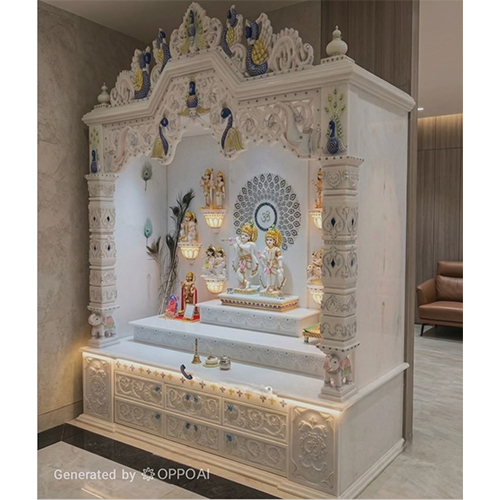 Peacock marble home Temple