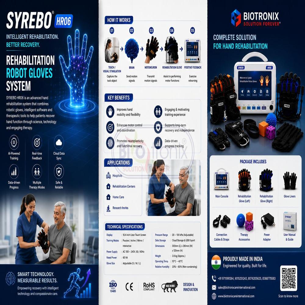 Advanced Hand Function Recovery Robot with AI Therapy