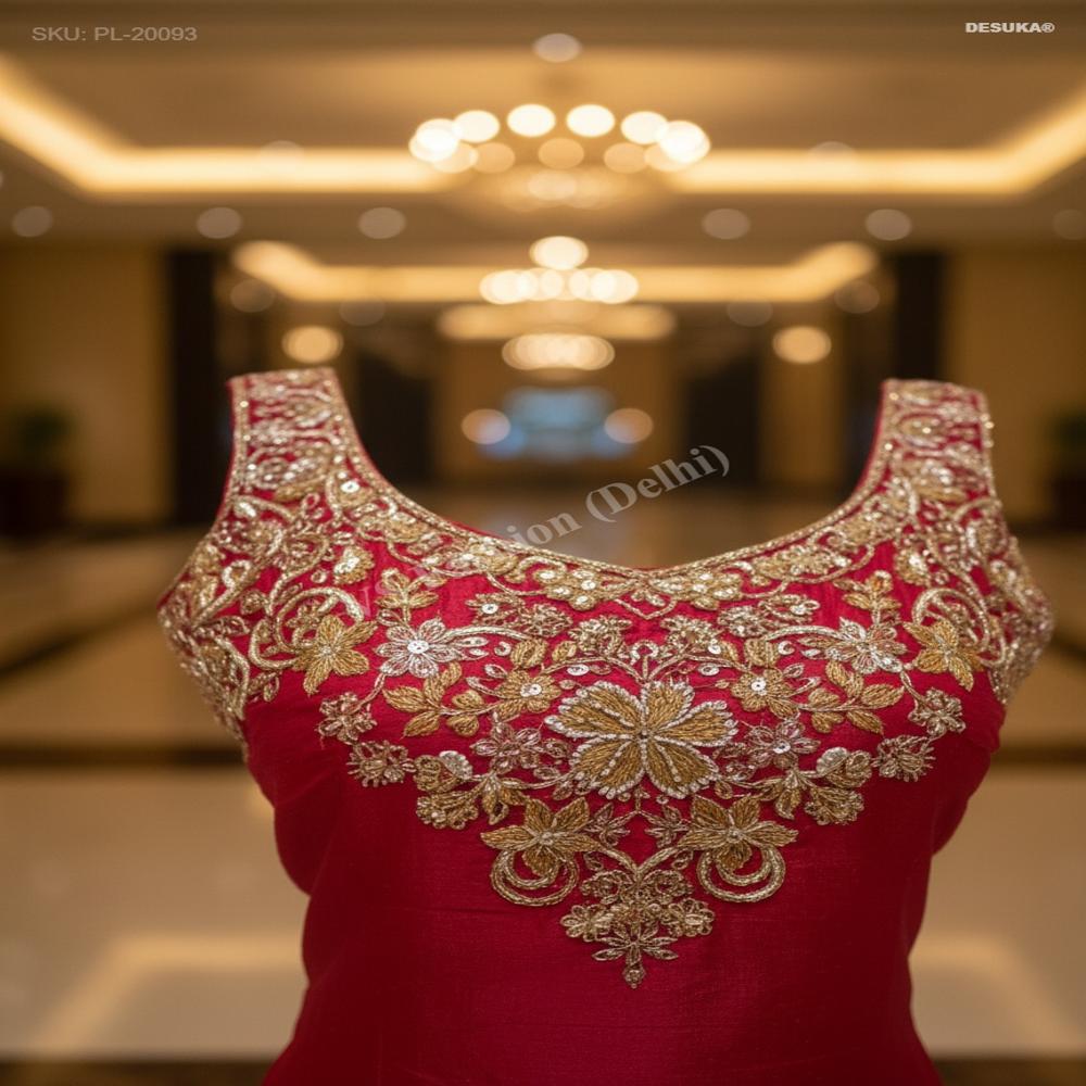 PL-20093 Premium Fendi Luxe Sharara Suit