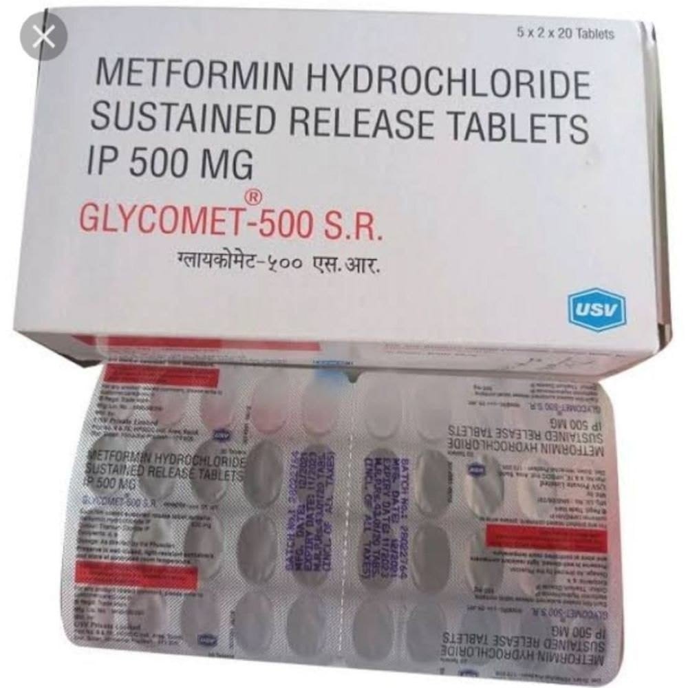 500 mg Metformin Hydrochloride Sustained Release Tablets IP