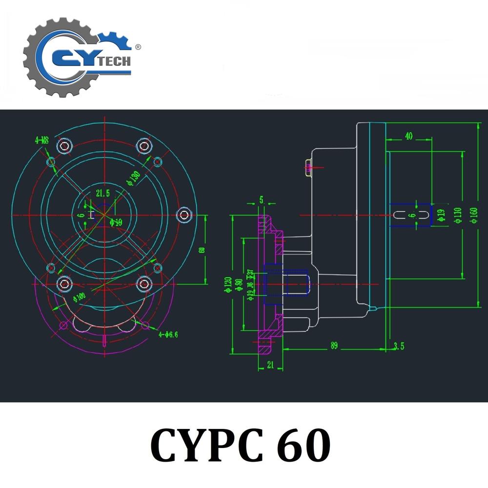 CYPC60 Worm Gear  Reducer  Heavy Duty Gearbox for Conveyor & Machinery Applications