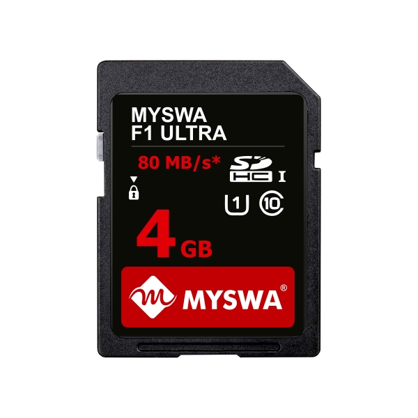 MYSWA F1-SD Card - 4GB_Class10