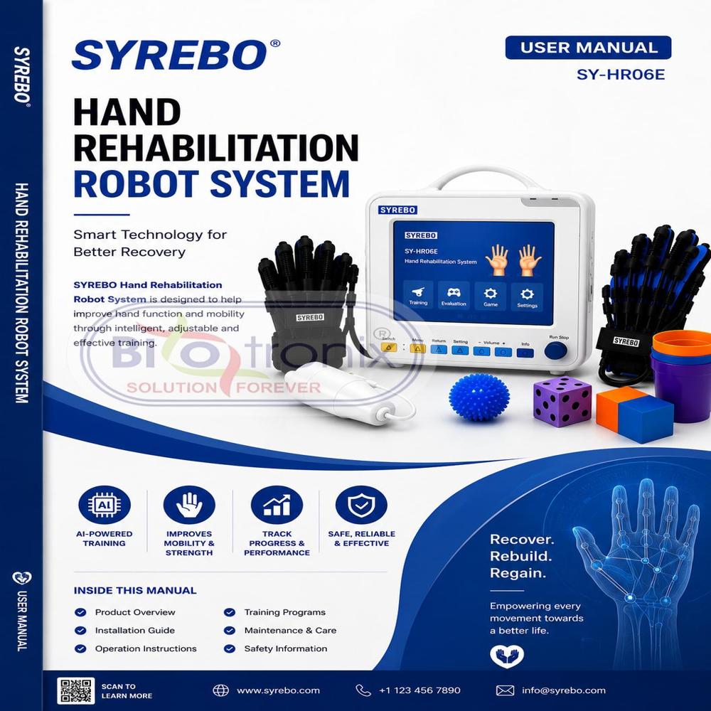 Medical Grade Soft Robotic Glove for Hand Rehabilitation
