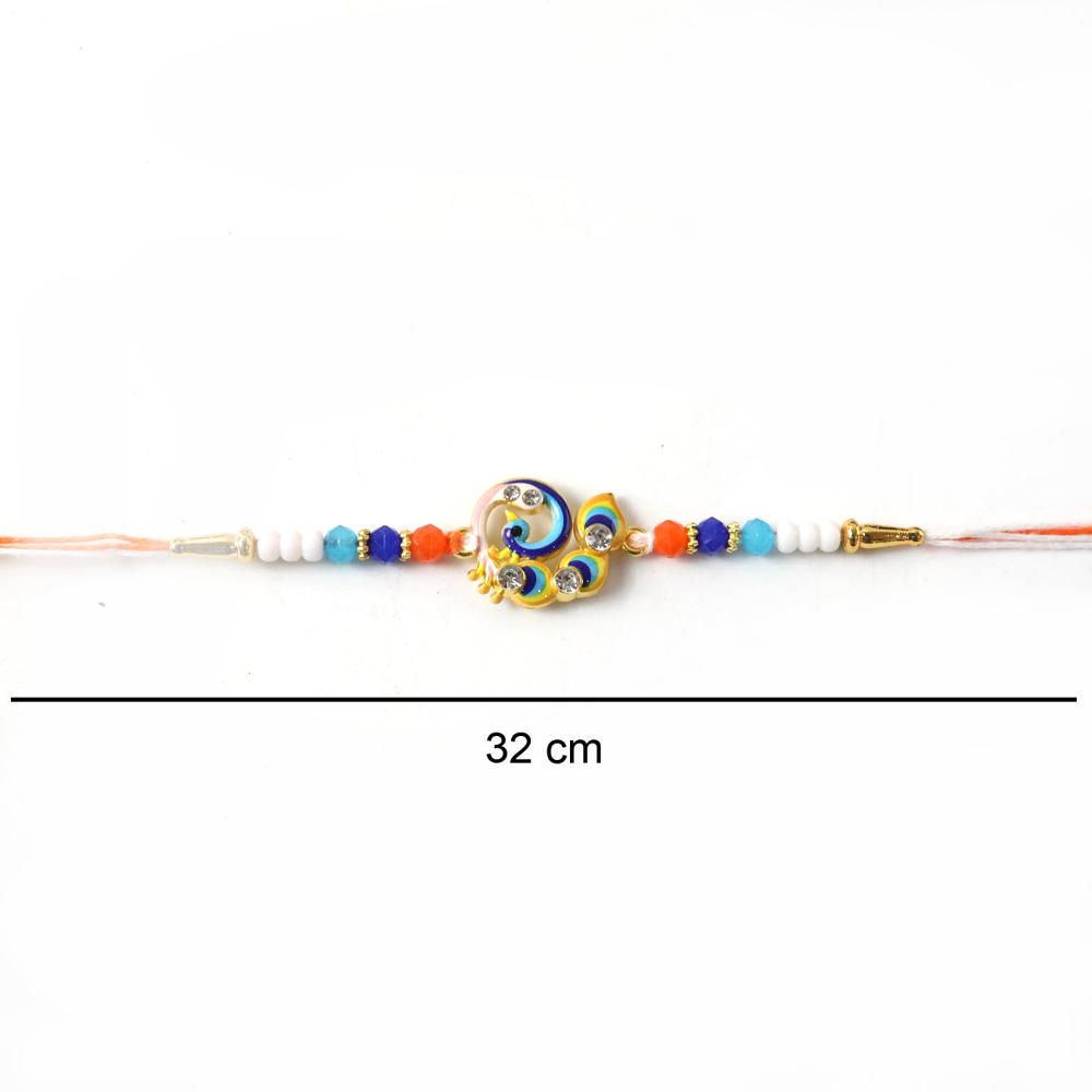Jagannath Rakhi  Sacred Balabhadra Subhadra Trio for Brother