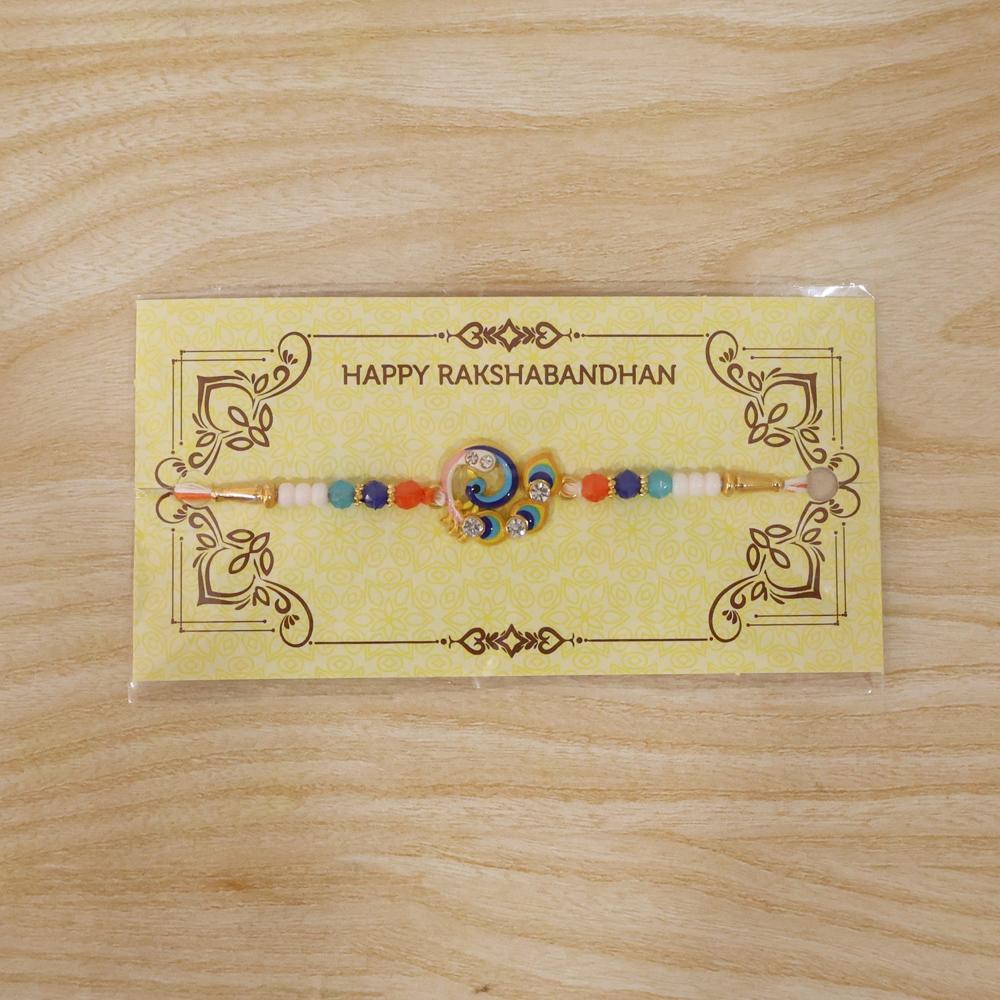 Jagannath Rakhi  Sacred Balabhadra Subhadra Trio for Brother