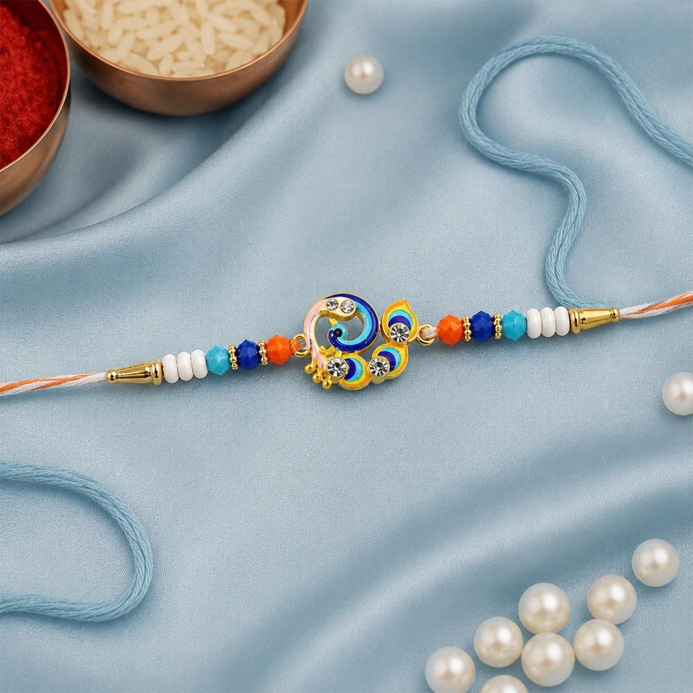 Jagannath Rakhi  Sacred Balabhadra Subhadra Trio for Brother