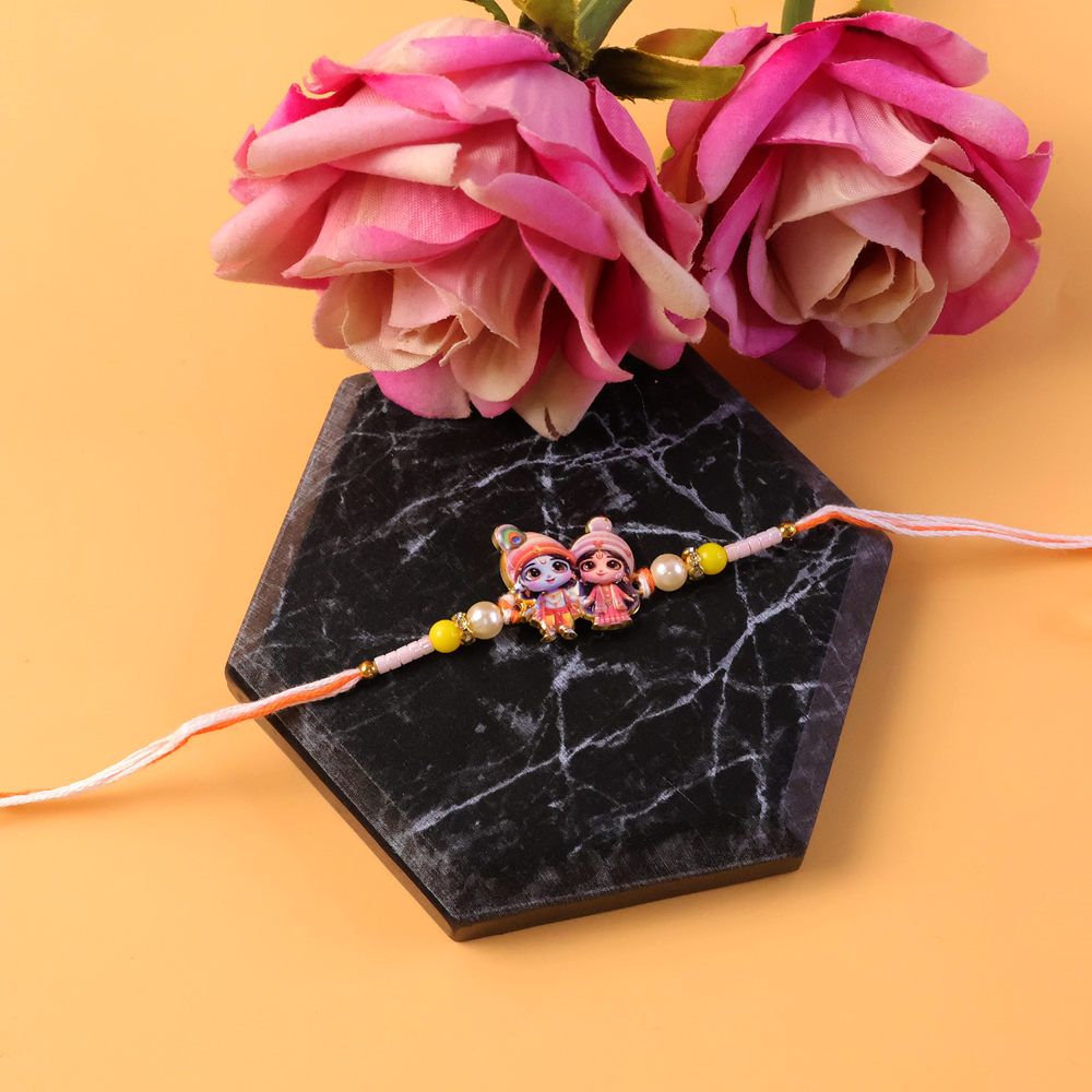 Krishna Radha Rakhi  Divine Spiritual Bond for Raksha Bandhan