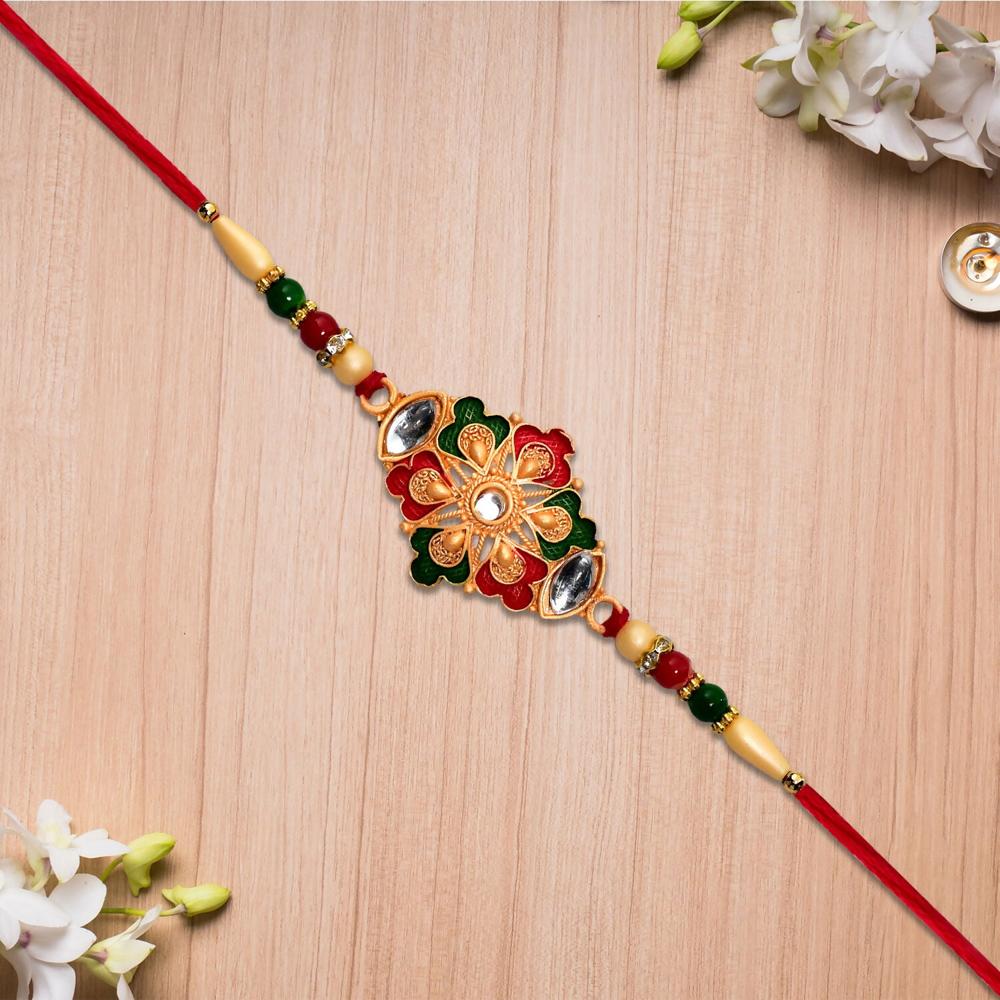 Designer Rakhi  Elegant & Handcrafted Raksha Bandhan Gift