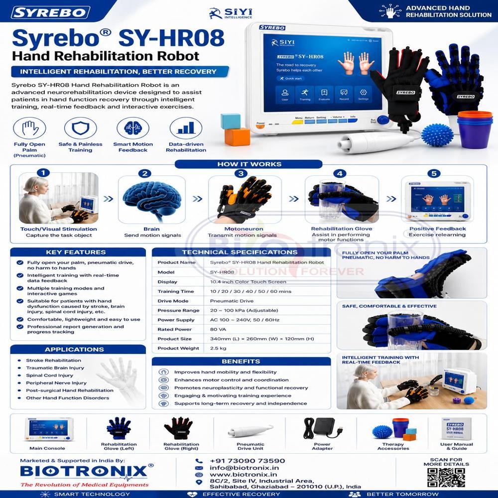 Professional Finger Exercise Robot for Post Stroke Recovery