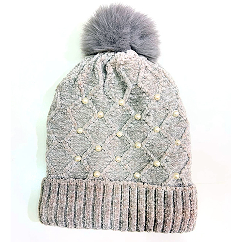 Winter Ladies Pom Pom Caps
