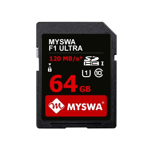 MYSWA F1-SD Card - SD Card - 64GB_U1