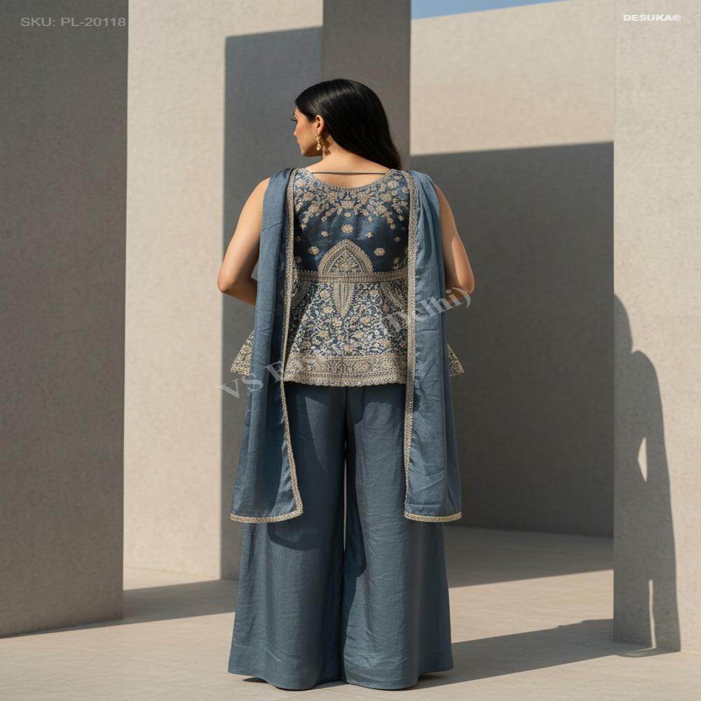 PL-20118 Short kurti Set 